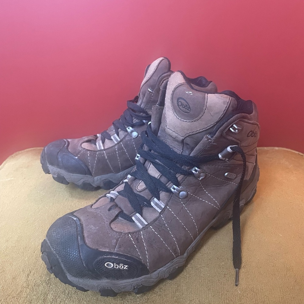 Oboz Brown Hiking Boots
